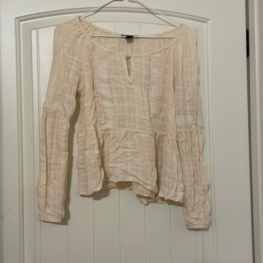 Forever 21 Peasant Top